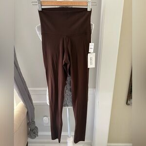Haven Well Within Women's Brown Athletic Yoga Leggings Size Small NWT